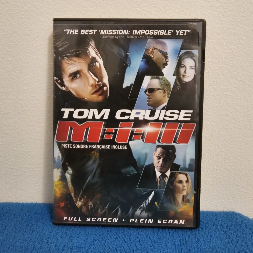 Mission: Impossible III (DVD, 2006, Full Screen, Bilingual)